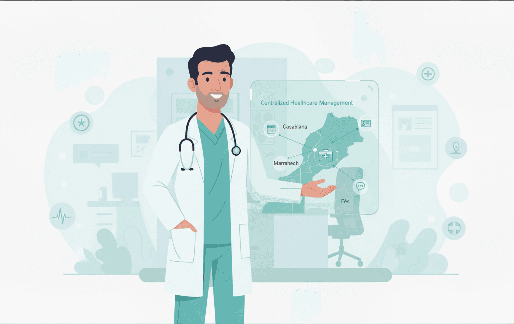 đ„ GĂ©rer un cabinet multisite au Maroc (rĂ©gions vs ville)